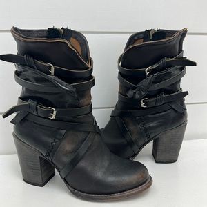 freebird boots size 8 gently worn